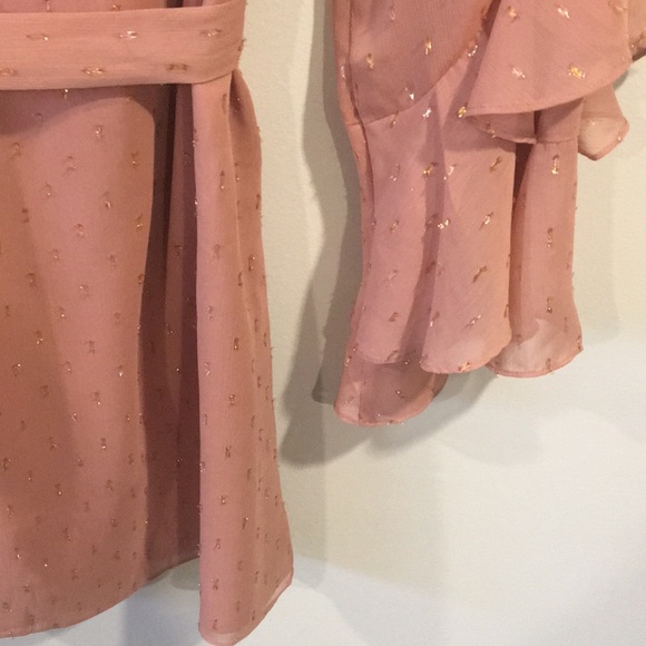 CUPCAKES AND CASHMERE Keegan Metallic Dot  Dress - Picture 12 of 12